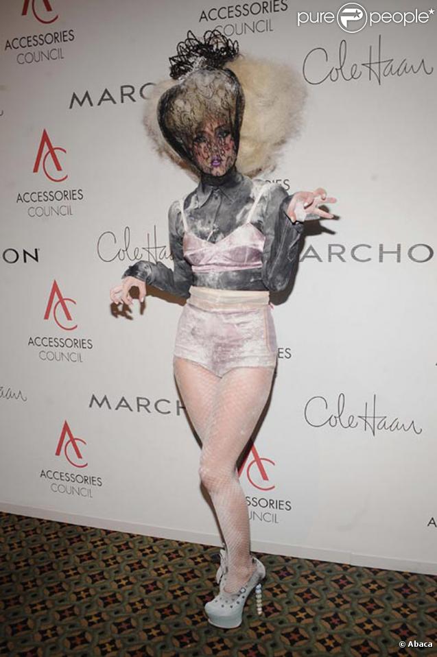 Lady Gaga aux Ace Awards, le 2 novembre 2009