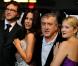 Kate Beckinsale, Robert de Niro et Drew Barrymore, à l"occasion de l"avant-première d" Everybody"s fine , dans le cadre de l"AFI FEST 2009, à Los Angeles, le 3 novembre 2009.