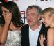 Kate Beckinsale, Robert de Niro hilare et Drew Barrymore, à l"occasion de l"avant-première d" Everybody"s fine , dans le cadre de l"AFI FEST 2009, à Los Angeles, le 3 novembre 2009.