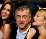 Kate Beckinsale, Robert de Niro et Drew Barrymore, à l'occasion de l'avant-première d' Everybody's fine , dans le cadre de l'AFI FEST 2009, à Los Angeles, le 3 novembre 2009.