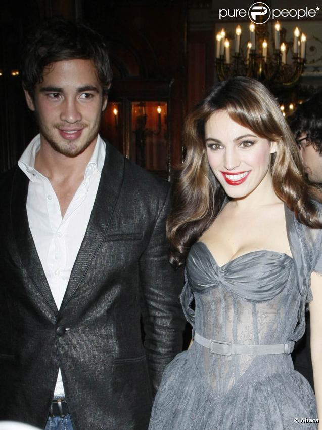 Kelly Brook et Danny Cipriani à Londres, le 3 novembre 2009