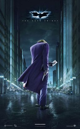 Heath Ledger en Joker dans The Dark Knight