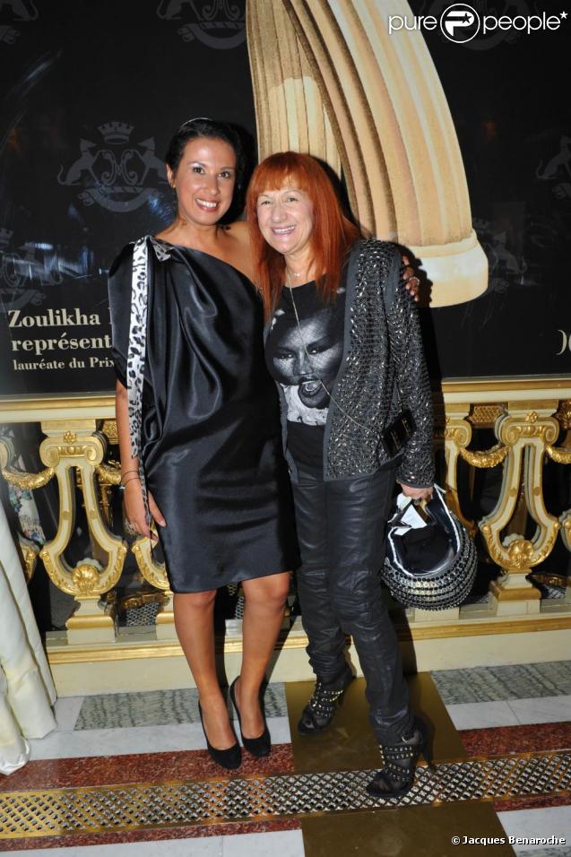 Zoulikha Bouabdellah et Clémentine Chaoul à la seconde édition du Prix Meurice.