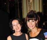 Béatrice Ardisson et Anne Vogt-Bordure à la seconde édition du Prix Meurice.