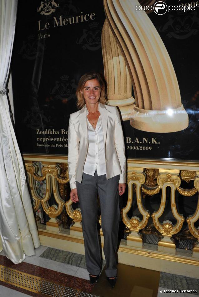 Anne Consigny à la seconde édition du Prix Meurice.