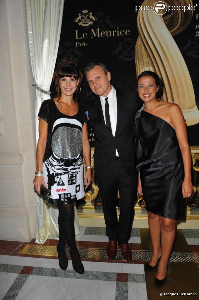 Anne Vogt-Bordure, Jean-Charles de Castelbajac et Zoulikha Bouabdellah à la seconde édition du Prix Meurice.