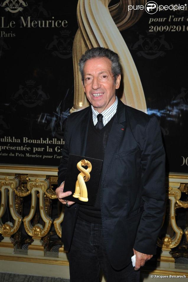 Michel Creton à la seconde édition du Prix Meurice.