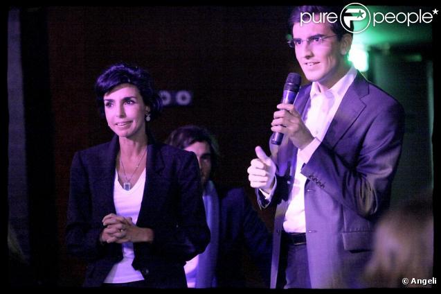 Rachida Dati à la rencontre des jeunes de l'UMP au Plaza Madeleine à Paris le 3 novembre 2009