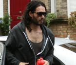 Russell Brand à Londres, il y a tout juste quelques jours 