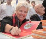 Mimie Mathy et son mari Benoist à la Foire du Livre de Brive (7 novembre 2009)