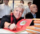 Mimie Mathy et son mari Benoist à la Foire du Livre de Brive (7 novembre 2009)