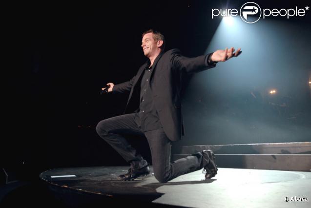 Garou en concert au Zénith en mars 2007 