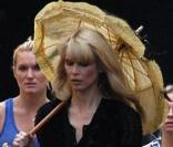 Claudia Schiffer à Benos Aires en Argentine pour la prochaine campagne Chanel