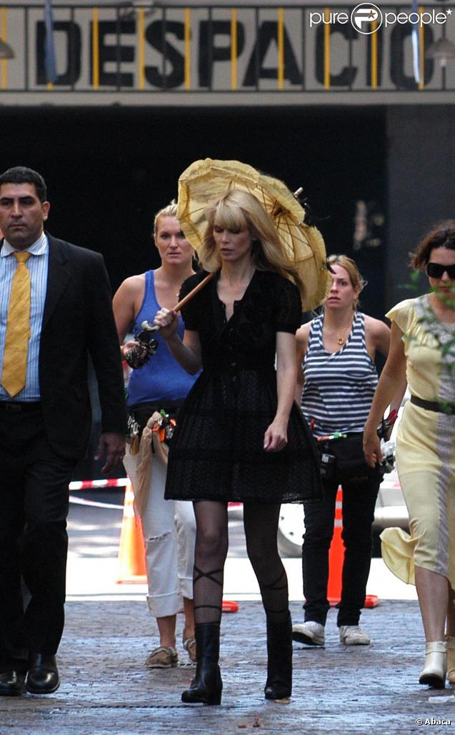 Claudia Schiffer à Benos Aires en Argentine pour la prochaine campagne Chanel
