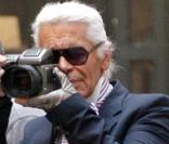 Karl Lagerfeld et sa muse en shooting à Benos Aires en Argentine pour la prochaine campagne Chanel