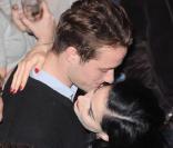 Dita Von Teese et son amoureux Louis-Marie de Castelbajac au VIP Room le 10/11/09 à Paris et en amoureux<br />