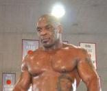 Mike Tyson à l'entrainement en juin 2005 