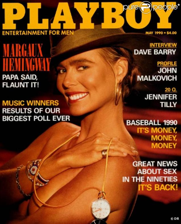 La superbe Margaux Hemingway en couverture de  Playboy  !