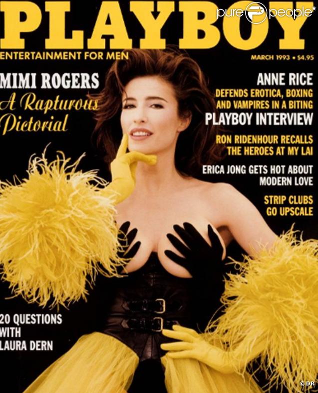 La superbe Mimi Rogers en couverture de  Playboy  !