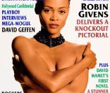 La superbe Robin Givens en couverture de  Playboy  !