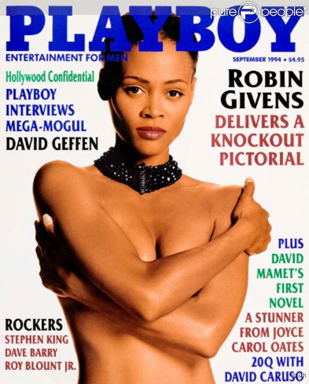 La superbe Robin Givens en couverture de  Playboy  !