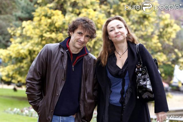 Albert Dupontel et Catherine Frot, lors de la présentation du  Vilain , à l'occasion du Festival du Film de Sarlat, le 12 novembre 2009.