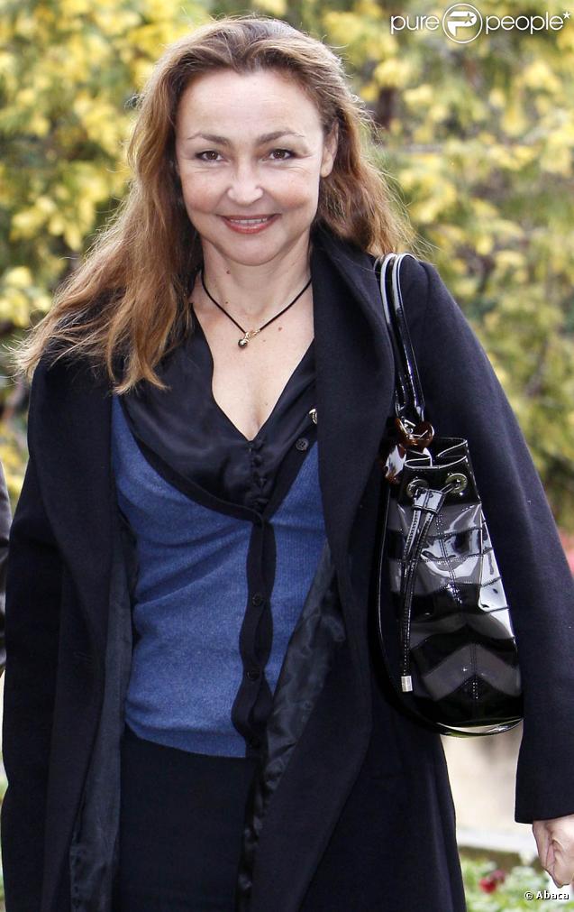Catherine Frot, lors de la présentation du  Vilain , à l'occasion du Festival du Film de Sarlat, le 12 novembre 2009.