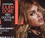 Doutzen Kroes en couverture de ELLE