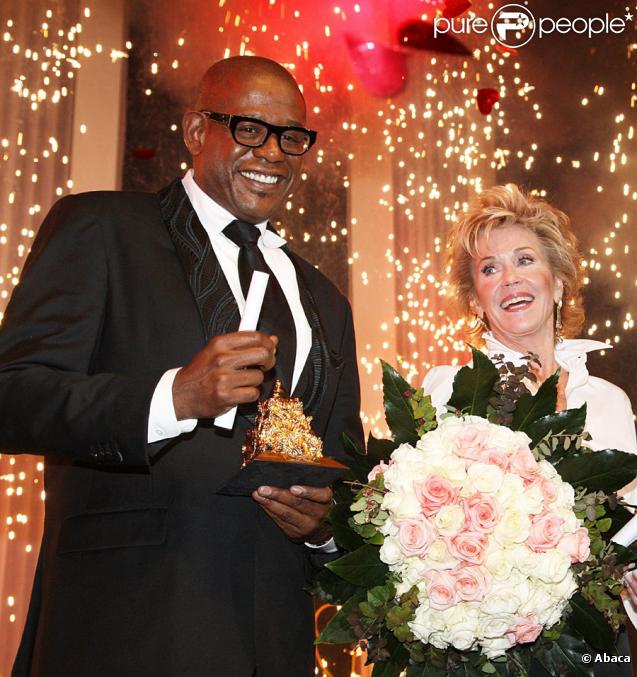 Forest Whitaker et Jane Fonda lors du gala de bienfaisance pour l'Unesco le 14 novembre 2009 en Allemagne à Düsseldorf