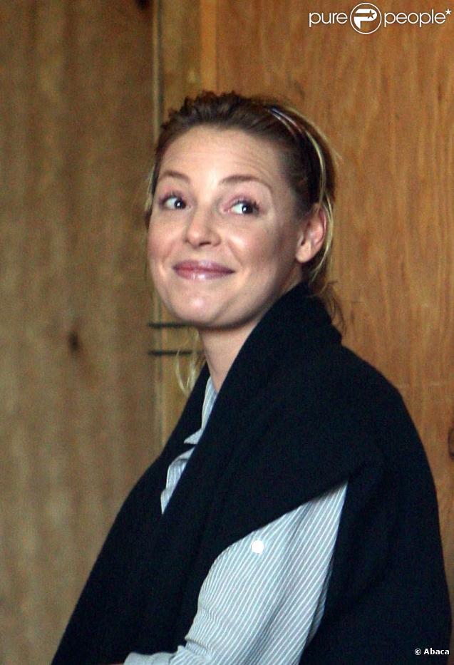 Katherine Heigl en plein déménagement à Los Angeles