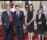 Dîner d'Etat organisé à l'Elysée en l'honneur du président irakien Jalal Talabani. 16/11/09
