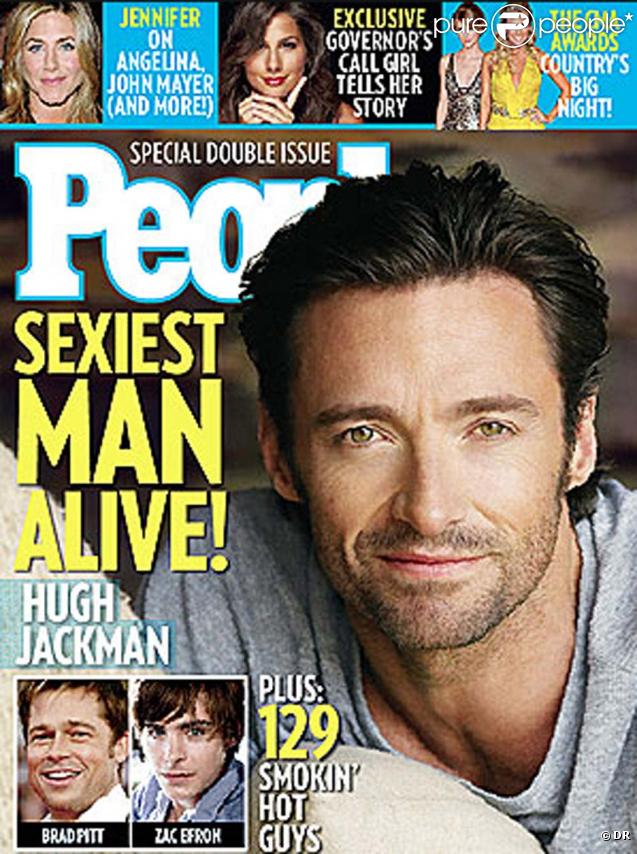 Hugh Jackman élu Homme le plus sexy de l'année 2008. Il perd son titre au profit de Johnny Depp en 2009. 