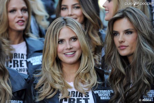 Les anges de Victoria's Secret à New York, le 18 novembre 2009