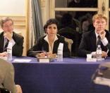 Rachida Dati lors d\'une réunion publique à la mairie du 7ème arrondissement, le 16 novembre 2009