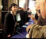 Rachida Dati lors d\'une réunion publique à la mairie du 7ème arrondissement, le 16 novembre 2009