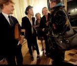 Rachida Dati lors d\'une réunion publique à la mairie du 7ème arrondissement, le 16 novembre 2009