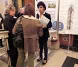 Rachida Dati lors d\'une réunion publique à la mairie du 7ème arrondissement, le 16 novembre 2009