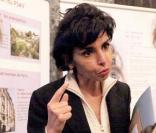 Rachida Dati lors d\'une réunion publique à la mairie du 7ème arrondissement, le 16 novembre 2009