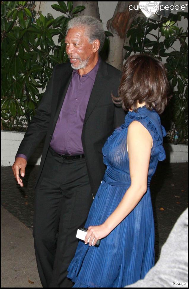 Morgan Freeman, à l'occasion de la 14e soirée des GQ Men of the Year Awards 2009, au Chateau Marmont, à Los Angeles, le 19 novembre 2009.