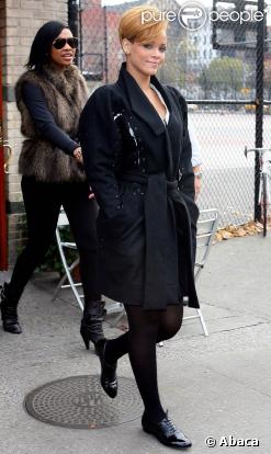 Rihanna va déjeuner chez DaSilvano à New York le 24 novembre 2009