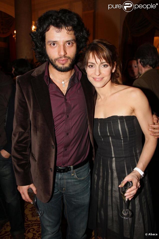 Mabrouk El Mechri et sa compagne Audrey Dana 