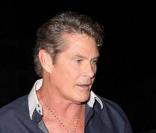 David Hasselhoff en septembre 2009 après une énième hospitalisation 
