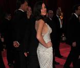 Marion Cotillard arrive aux Oscars