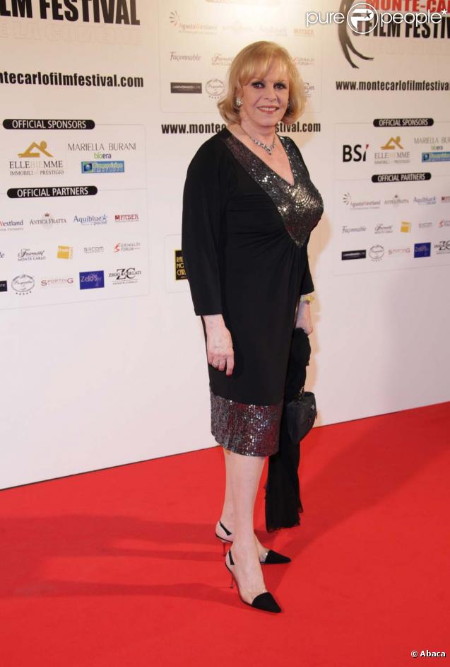 Michèle Mercier au festival du film de Monte-Carlo, le 27 novembre 2009.