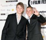 Josh Bolt et Eugene Byrne lors de la clôture du 9e festival du film de Monte-Carlo, le 28 novembre 2009.