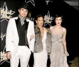 Demi Moore, Ashton Kutcher et Rumer Willis