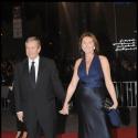 Cécilia et Richard Attias, très amoureux et resplendissants de bonheur... dans la chaleur nocturne de Marrakech !