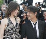 Charlotte Gainsbourg et Yvan Attal au festival de Cannes, le 24 mai 2009. 