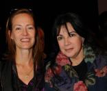 Gabrielle Lazure et Carole Laure au festival Cinéma du Québec le 7 décembre 2009 à Paris.