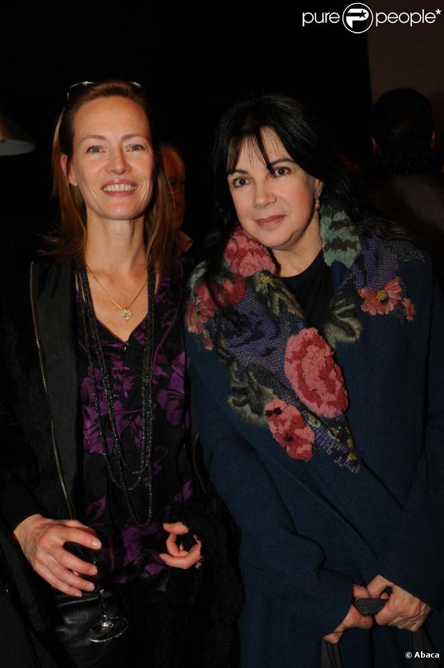 Gabrielle Lazure et Carole Laure au festival Cinéma du Québec le 7 décembre 2009 à Paris.